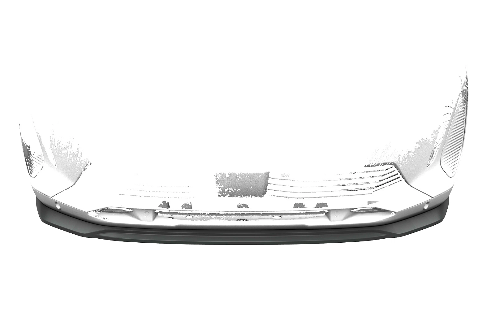 Voorspoiler Peugeot 5008 (2e Gen) Facelift Glans Zwart van CSR Automotive (2020-)
