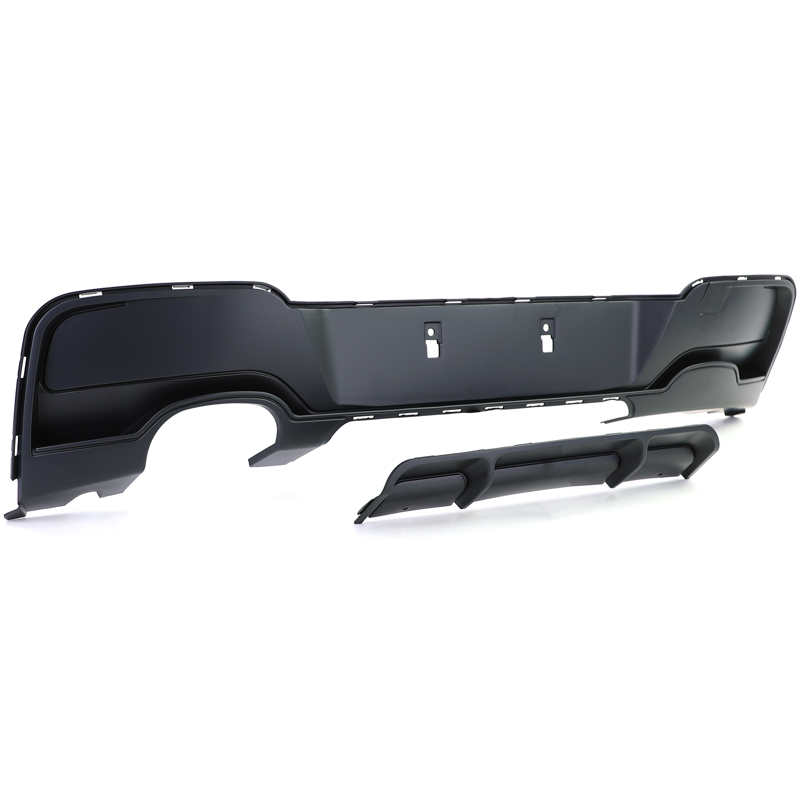Diffuser BMW 1 Serie F20 F21 11-15 Mat Zwart
