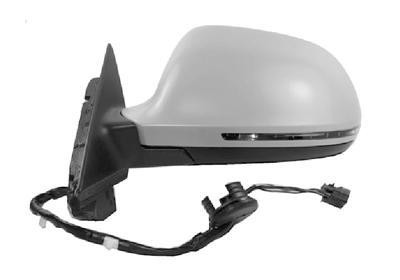 spiegel, 3 drs, elektr verstelb, verwarmd, in primer, rechts Aud