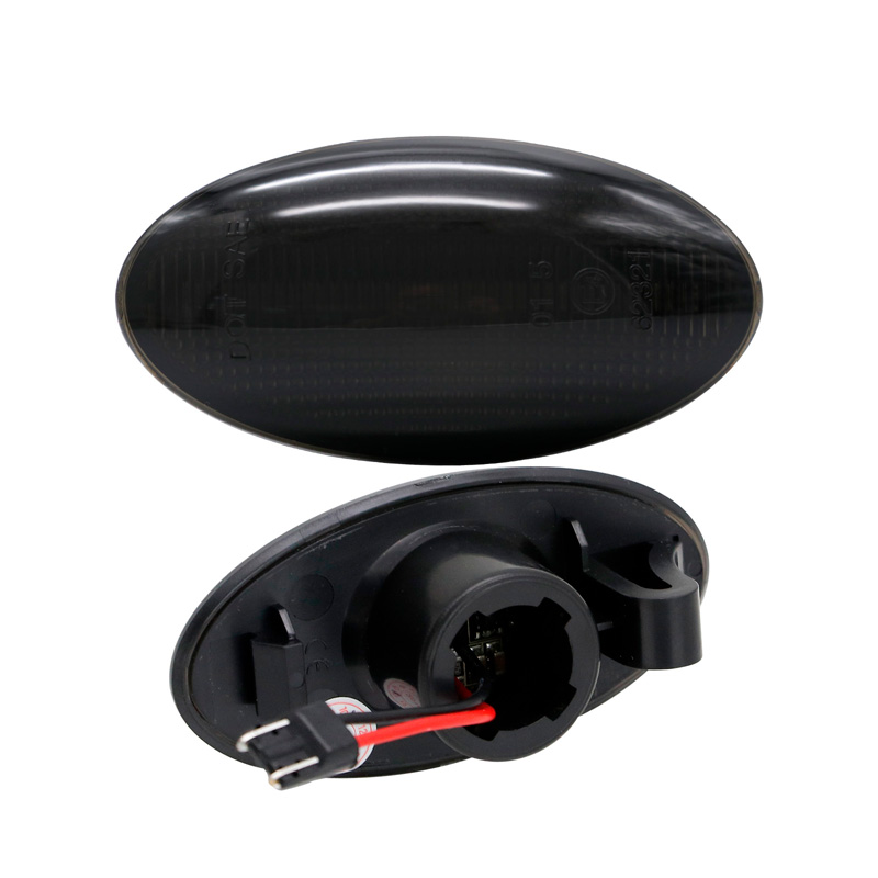 Set LED Zijknipperlichten  Suzuki/Opel/Fiat diverse modellen - Rookgrijs- incl. Dynamic Running Light