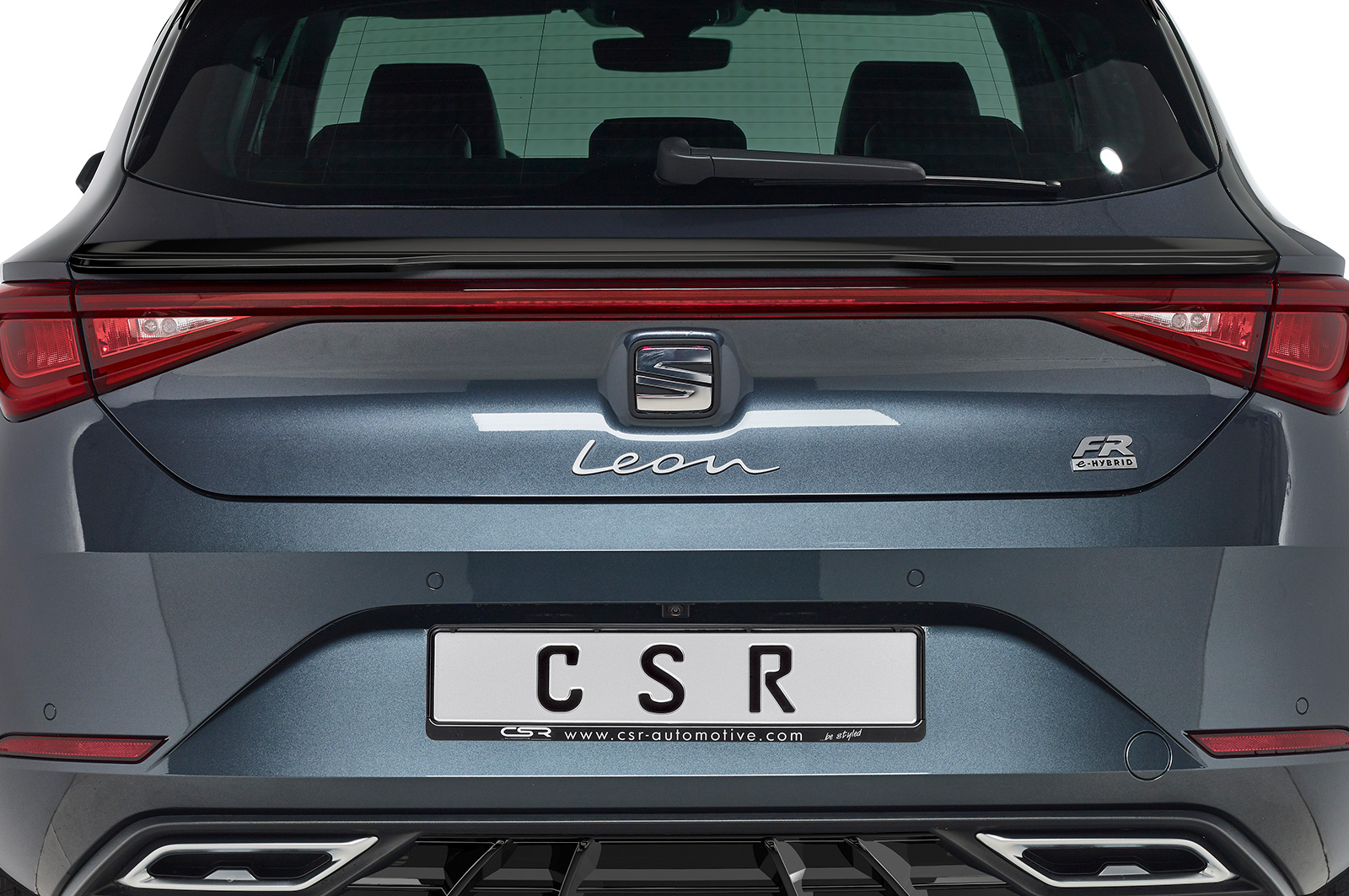 Spoiler Seat Leon IV (Typ KL) CSR glans Zwart
