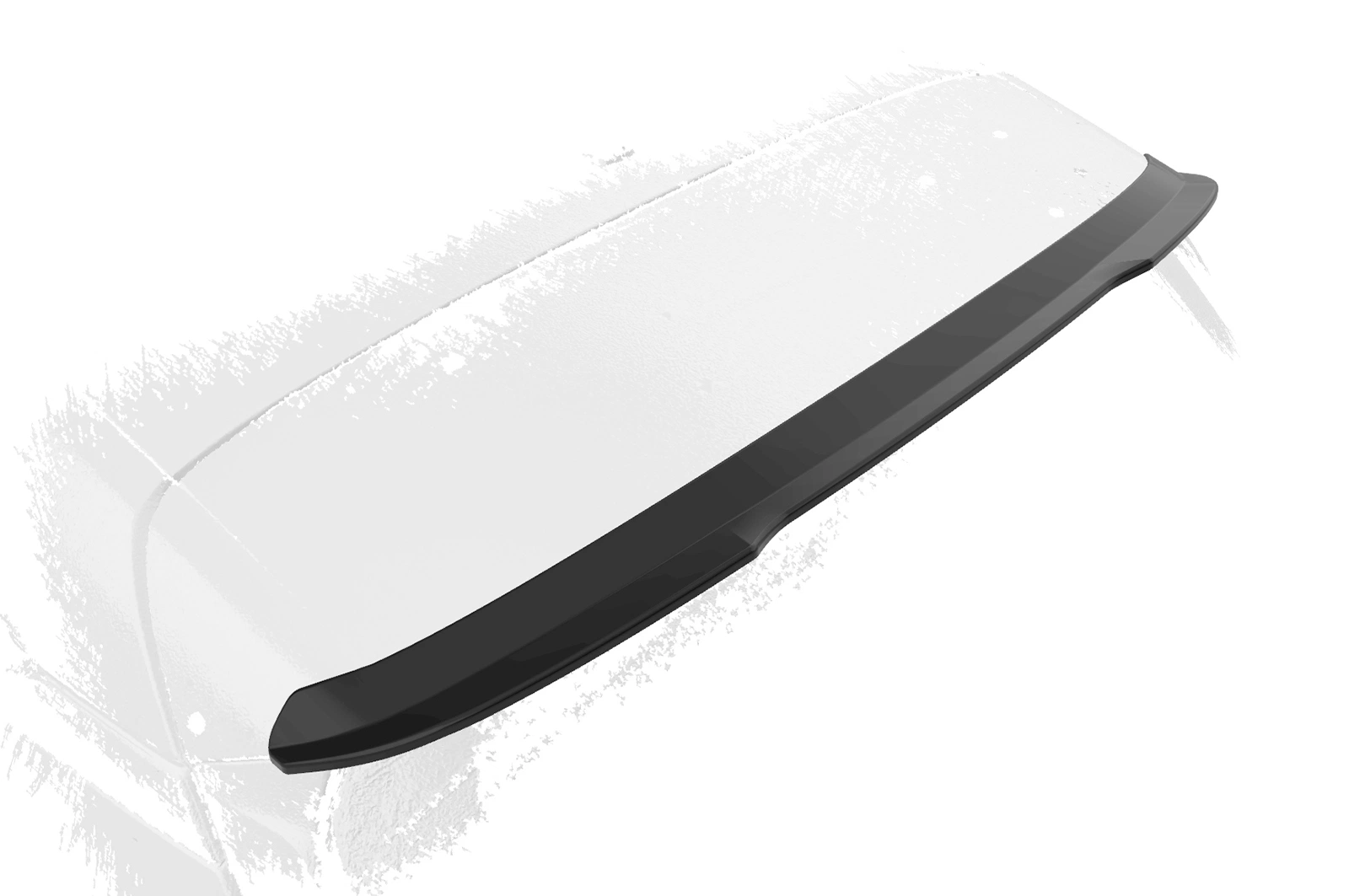 Achterspoiler Renault Captur II glans zwart CSR