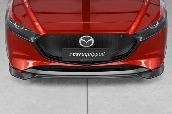 Voorspoiler Mazda 3 (Typ BP) Glans Zwart (2019–)