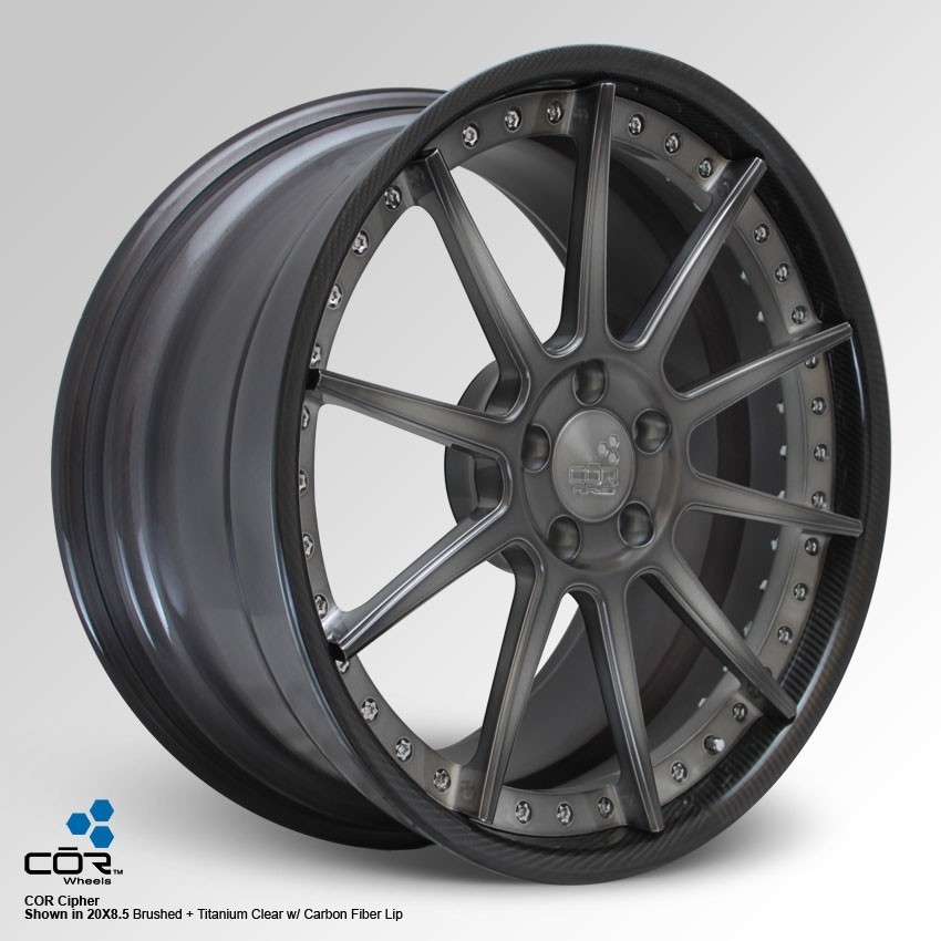COR WHEELS Cipher Super Concave 20x9.5J 5x112