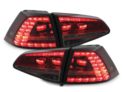Taillights VW Golf VII LED 12- red/Smoke