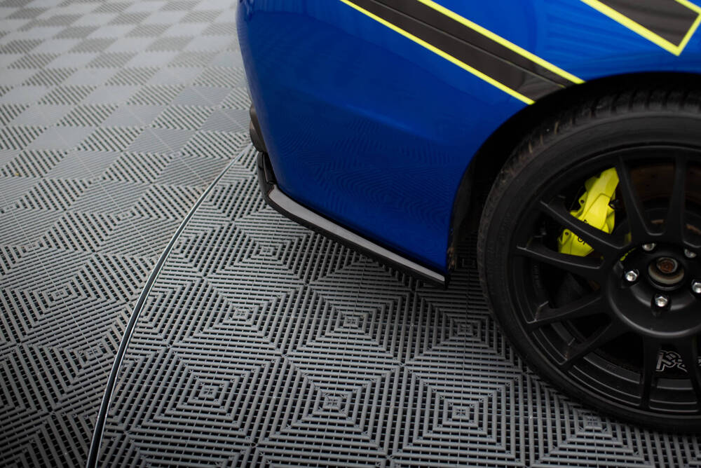Zijdiffuser V.2 Subaru Impreza WRX STI GK Maxton Glans Zwart
