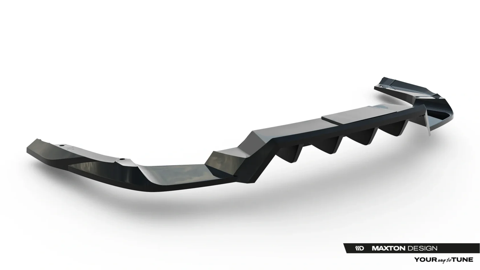 Diffuser Skoda Kodiaq RS FL Maxton Glans Zwart