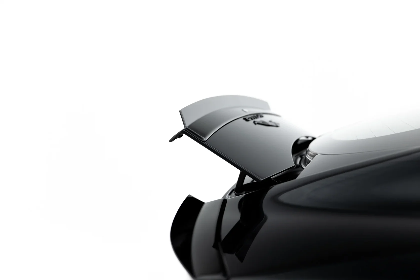 Spoiler Cap Jaguar F-Type X152 Facelift 2 Glans Zwart