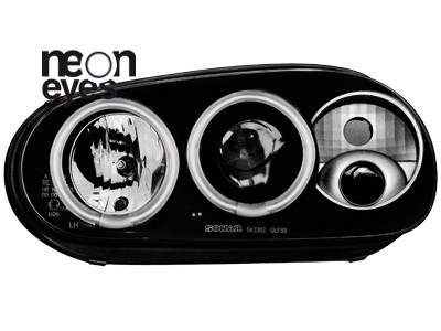 Faros VW Golf IV Angel Eyes Ice CCFL