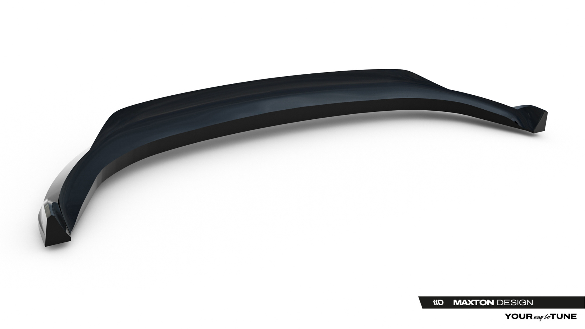 Voorspoiler Tesla Model Y Premium Mk1 Facelift Maxton Glans Zwart