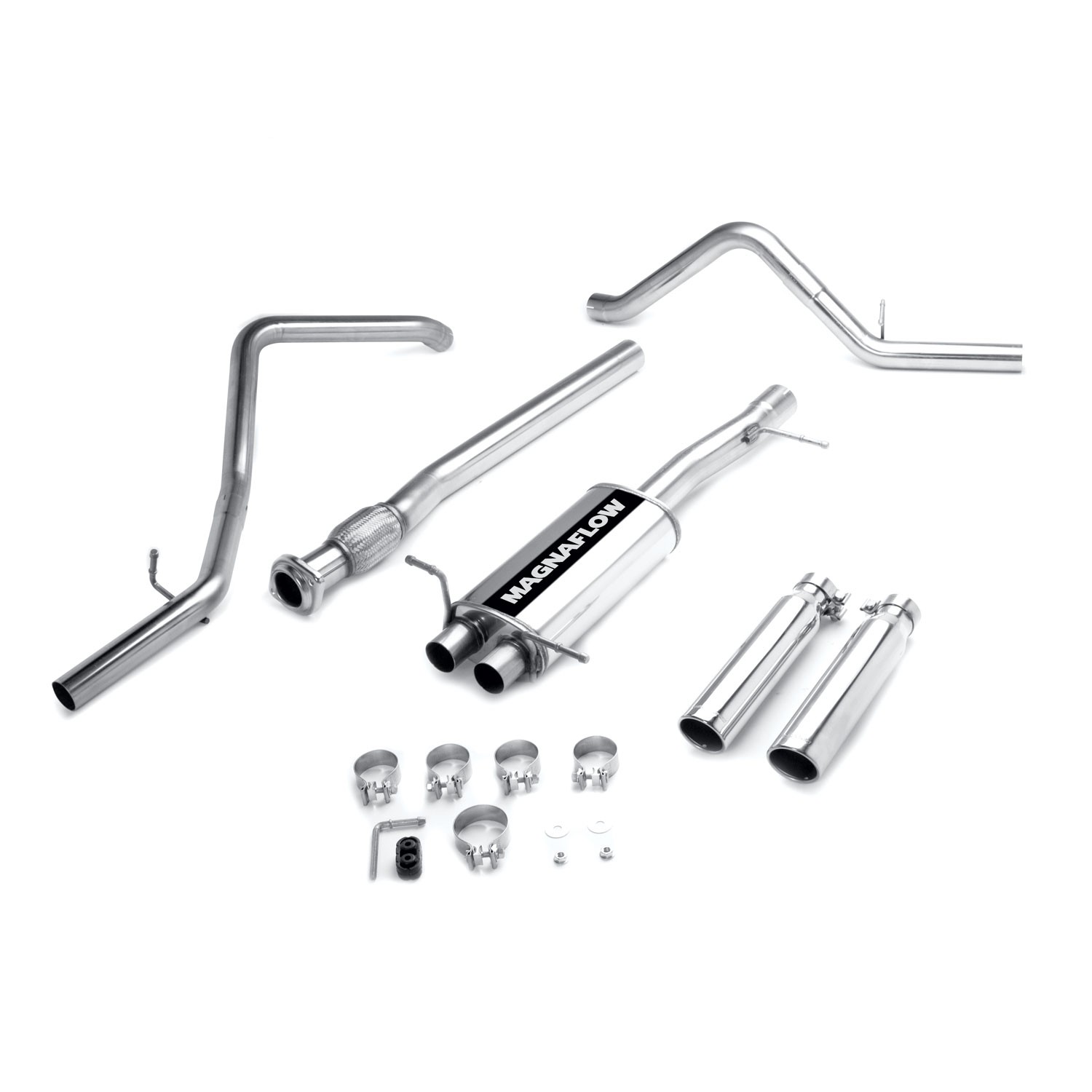 Chevrolet Cat-Back '07 Silverado CC/SB duals Magnaflow Cat-Back