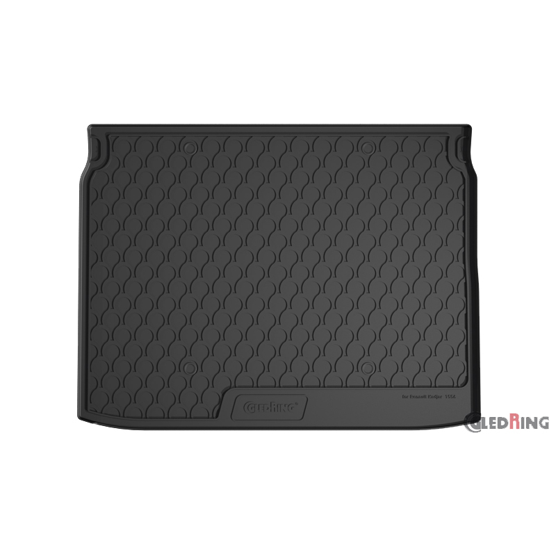 Rubbasol (Rubber) Kofferbakmat  Renault Kadjar 2015- (Hoge laadvloer)