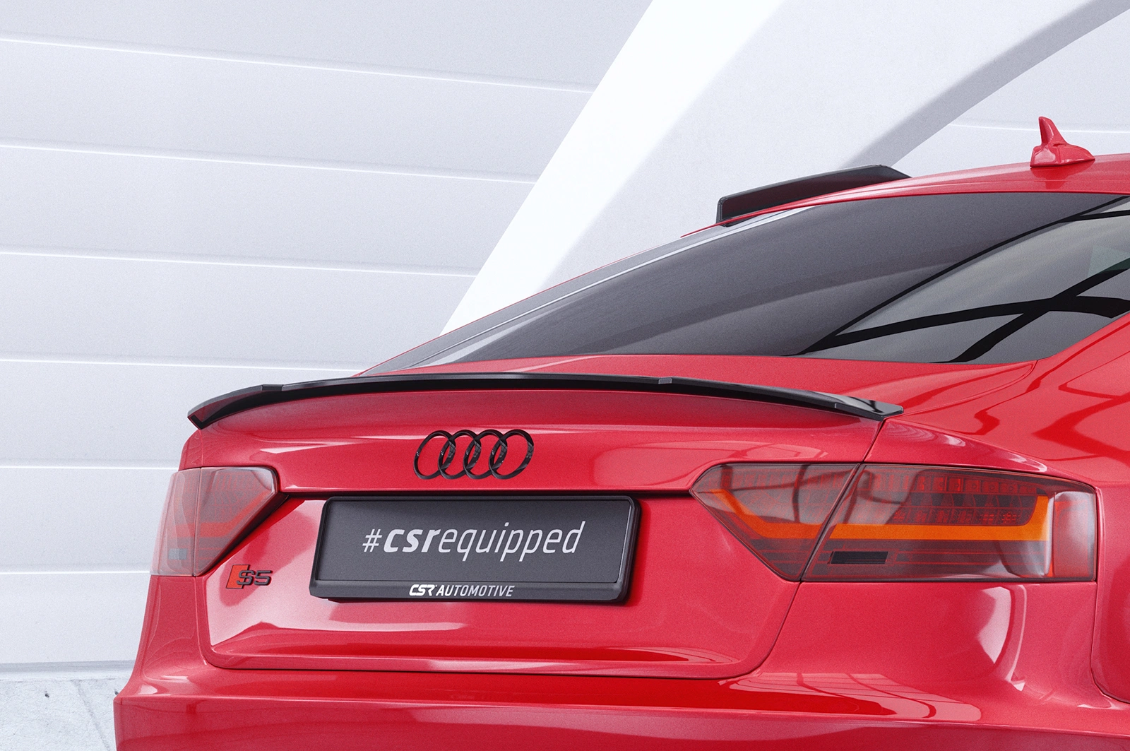 Achterspoiler Audi A5 / S5 8T Sportback (2009–2016) Glans Zwart – CSR Automotive