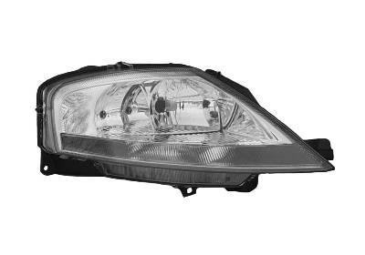 koplamp, H7+H1, elektr verstelb, incl stelmotortje, links Citroë
