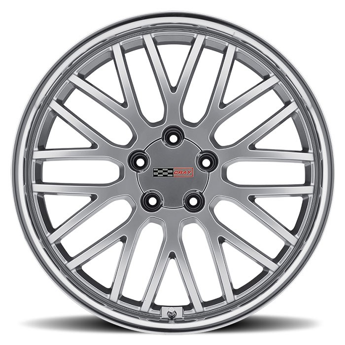 Velgen Cray Manta 19x10,5 5x120,65 ET65 Zilver + Machined Rand