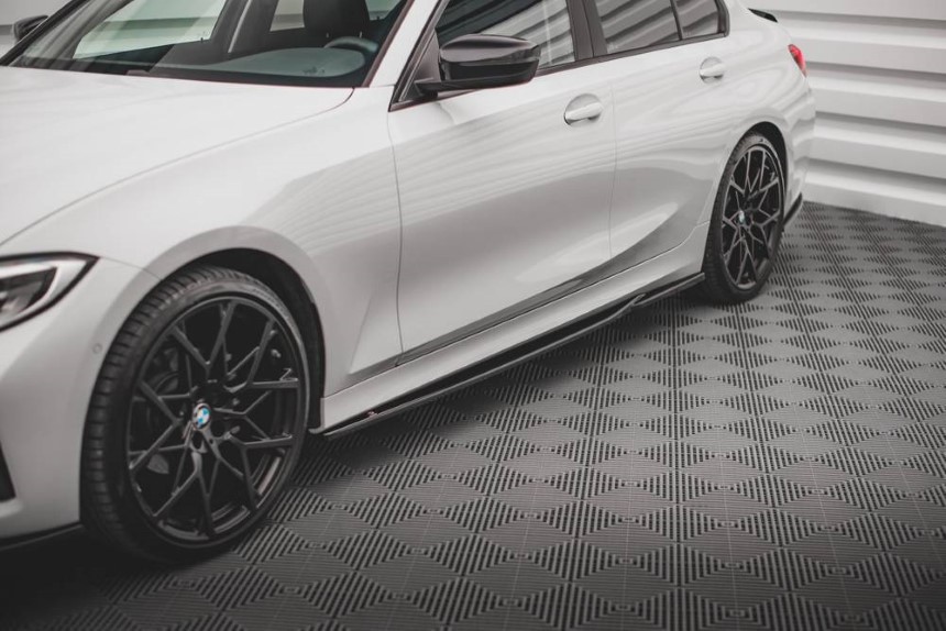 Zijskirts Diffusor BMW 3 Serie G20 Gloss Black