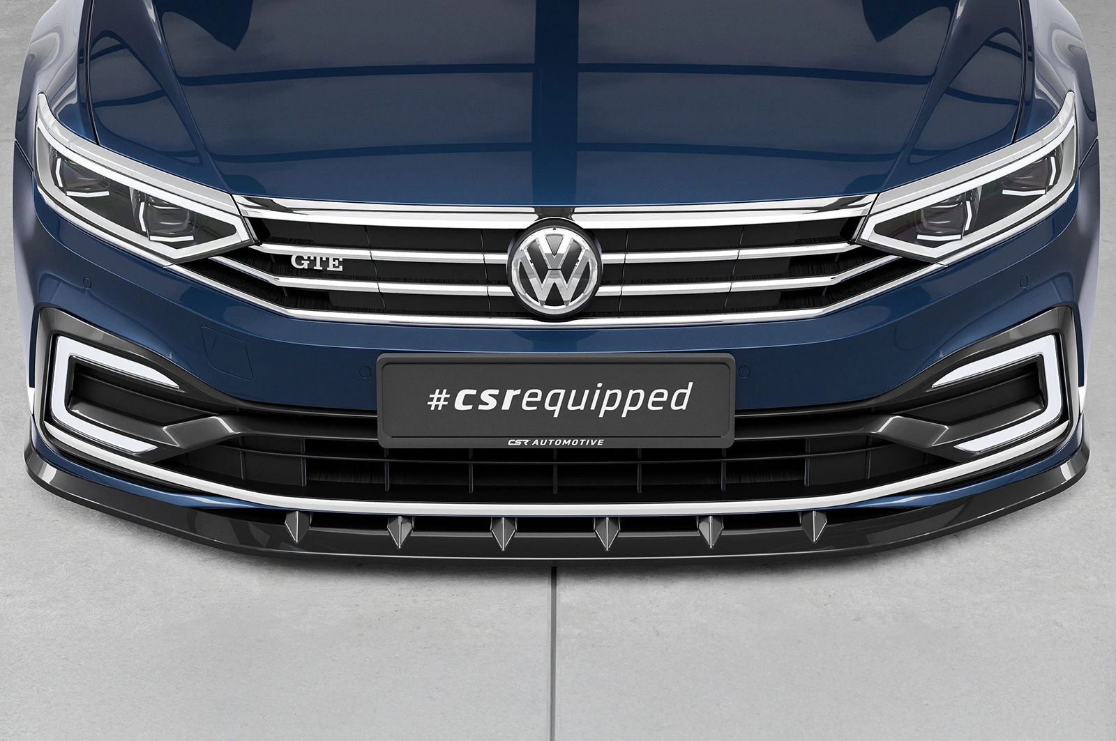 Voorspoiler VW Passat B8 Typ 3G GTE R-Line facelift 7/2019-2024