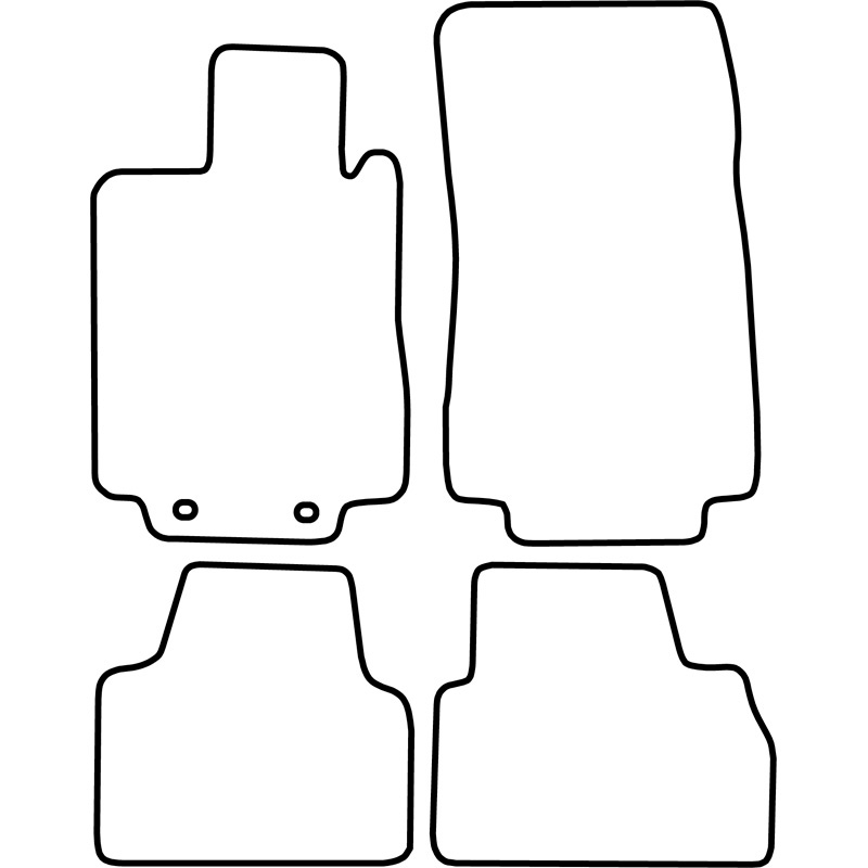 Automatten  Mercedes S-Klasse W220 1999-2005