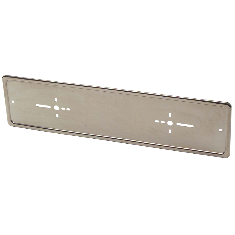 Nummerplaat Houder Chrome