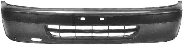 VoorBumper MICRA K11, 92-98 ZWART