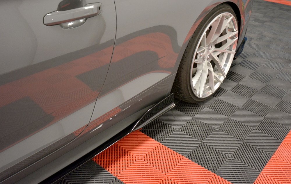 Zijskirts Audi A5 S Line / S5 Maxton ABS