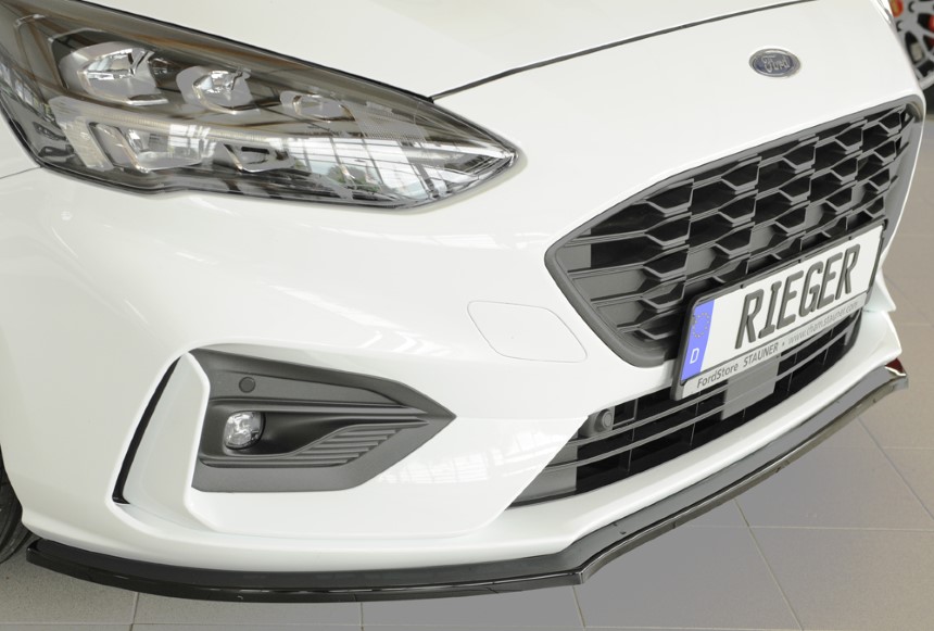 Spoilerzwaard Ford Focus 4 ST/ST-Line Rieger glans zwart