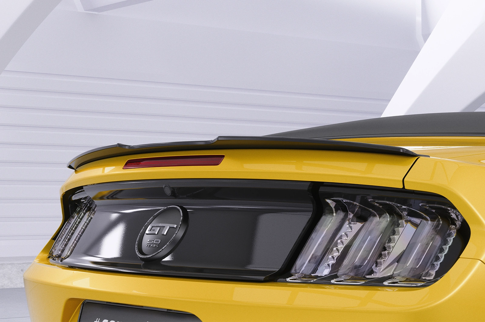 Achterspoiler Ford Mustang VI (2014–2023) Glans Zwart – CSR Automotive