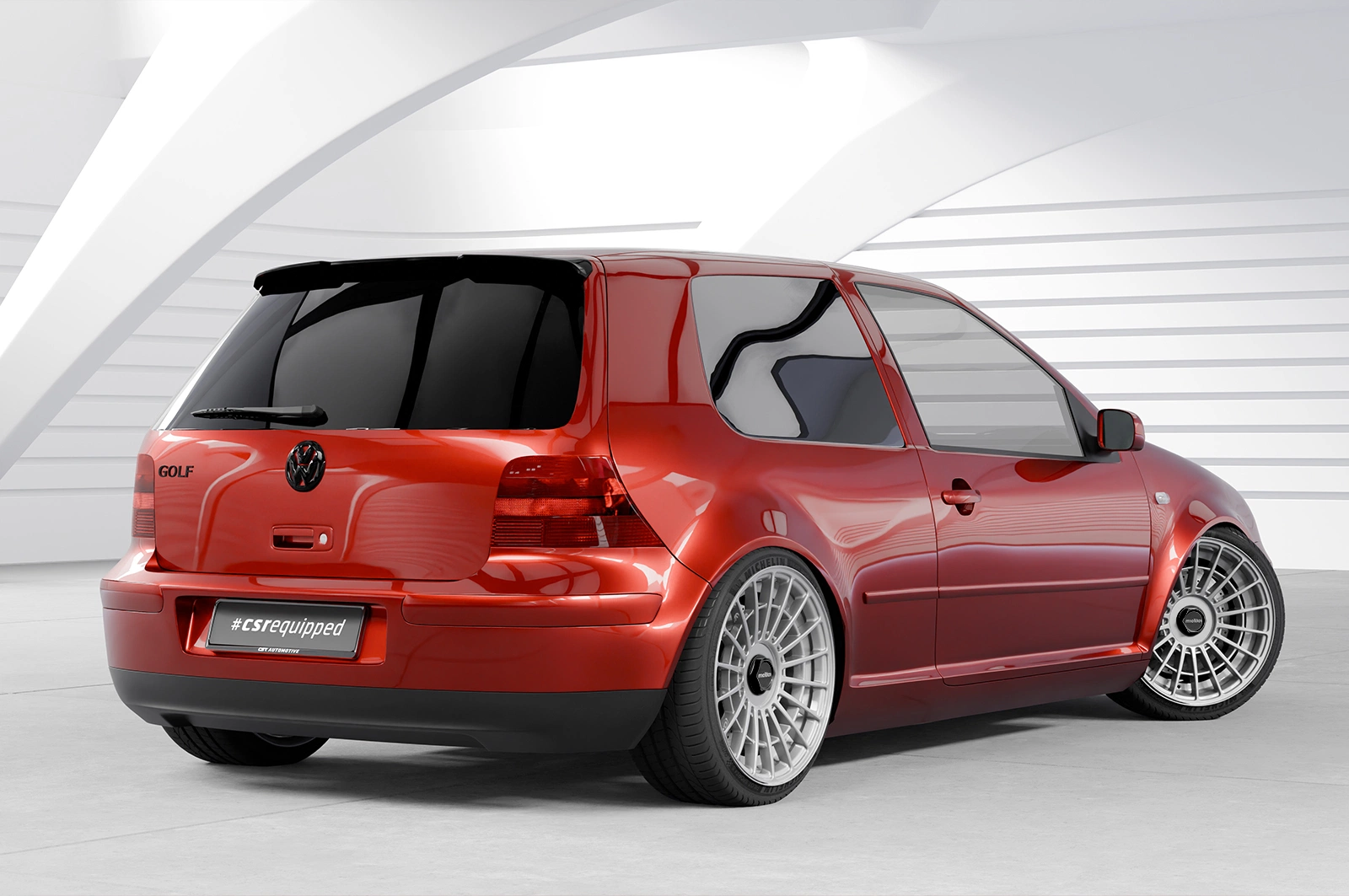 Achterspoiler VW Golf 4 (Typ 1J, 1997–2003) Glans Zwart – CSR Automotive