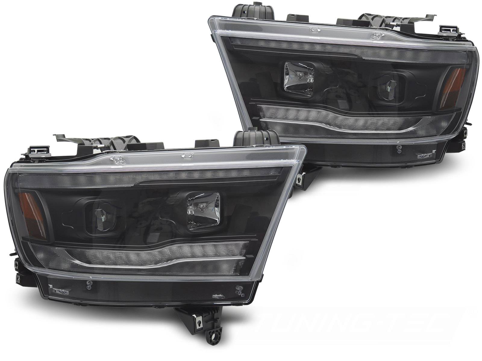 Koplampen Dodge RAM 19-22 LED Dynamisch Zwart