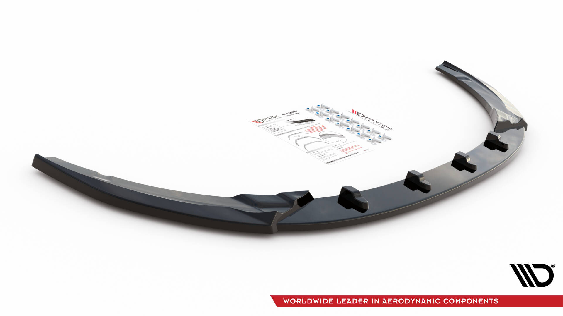 Bodykit Kia Optima MK4 Maxton Glanzend zwart