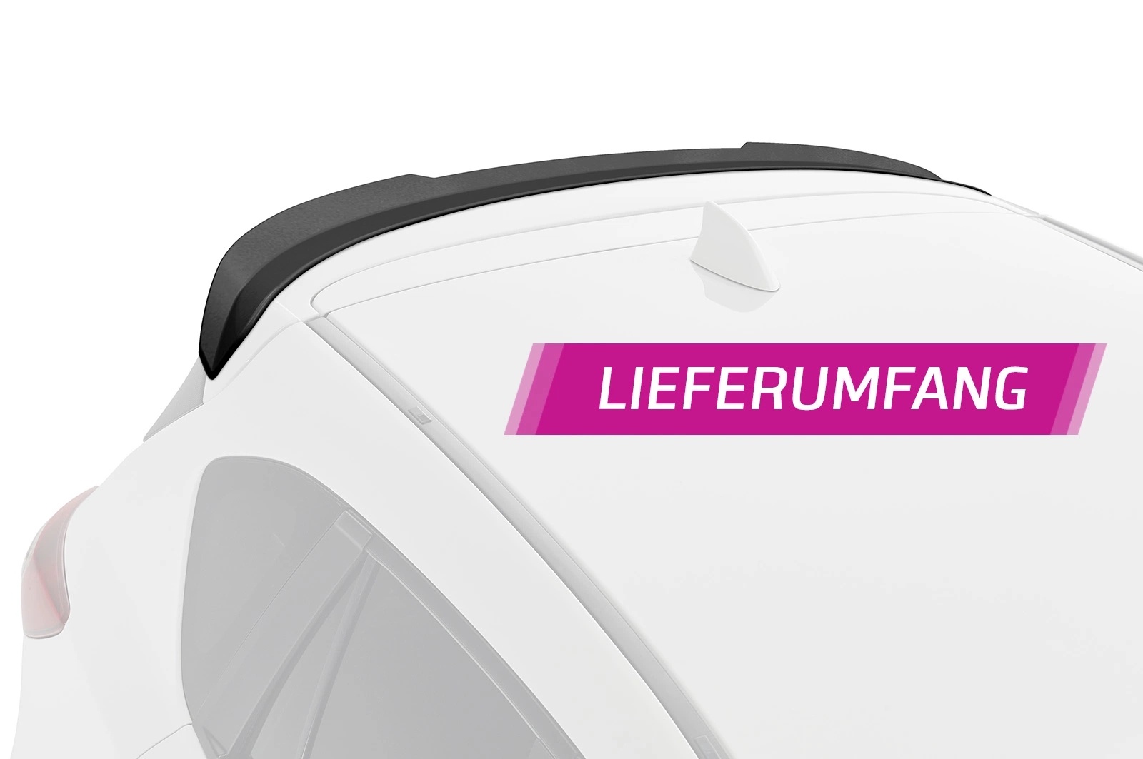 Achterspoiler Mazda CX-5 (KE) Glans Zwart – CSR Automotive