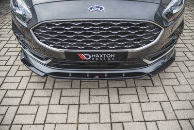 Voorspoiler Ford S-Max Mk2 Facelift Glas Zwart
