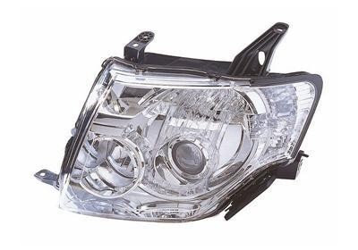 koplamp, H9+H11, elektr verstelb, links Mitsubishi Pajero, 2007