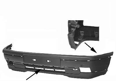 voorbumper, GLS/CD/GT,-06/1992 Opel Vectra A, 1988-1995