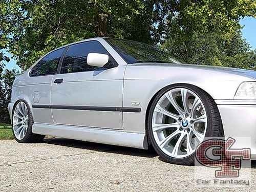Zijskirts BMW E36 Compact SRS-TEC B3