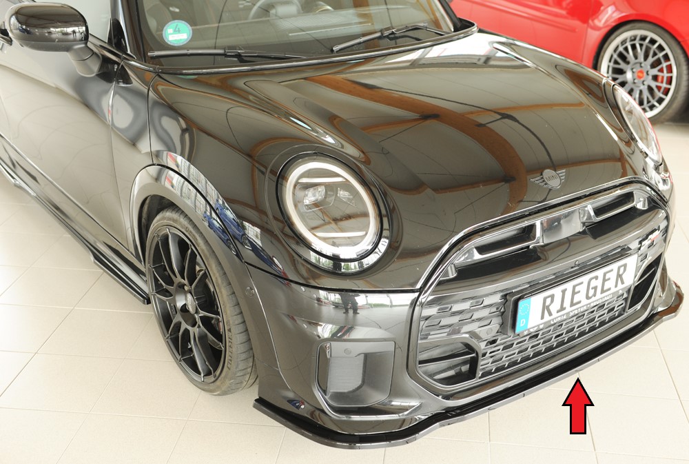 Voorspoiler Mini Cooper FM6 – 03.2024 glans zwart