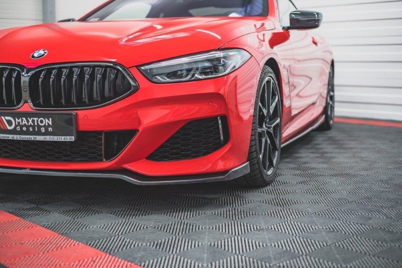 Voorspoiler BMW M850i G15 V.2 Glanzend Zwart