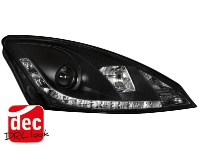 Faros Ford Focus 01-04 Los ojos del Diablo Dayline 2 negro