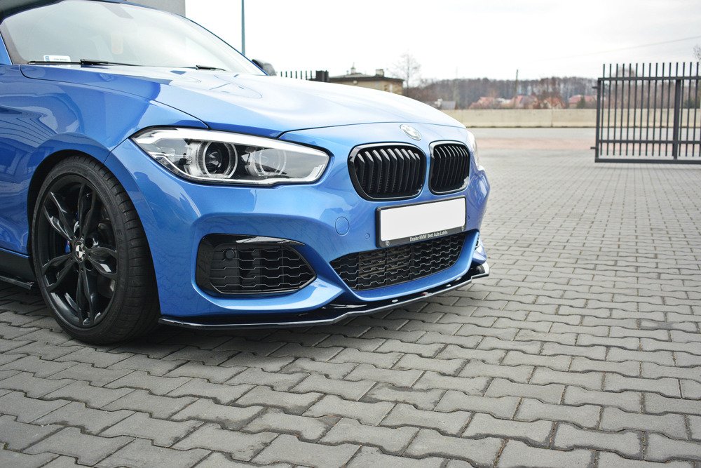 Voorspoiler BMW 1-Serie F20/F21 Facelift M-Power V1 Gloss Black