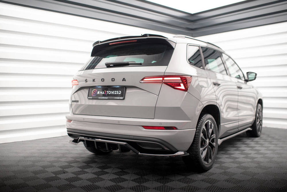 Spoiler Skoda Karoq Sportline FL Maxton Glans Zwart