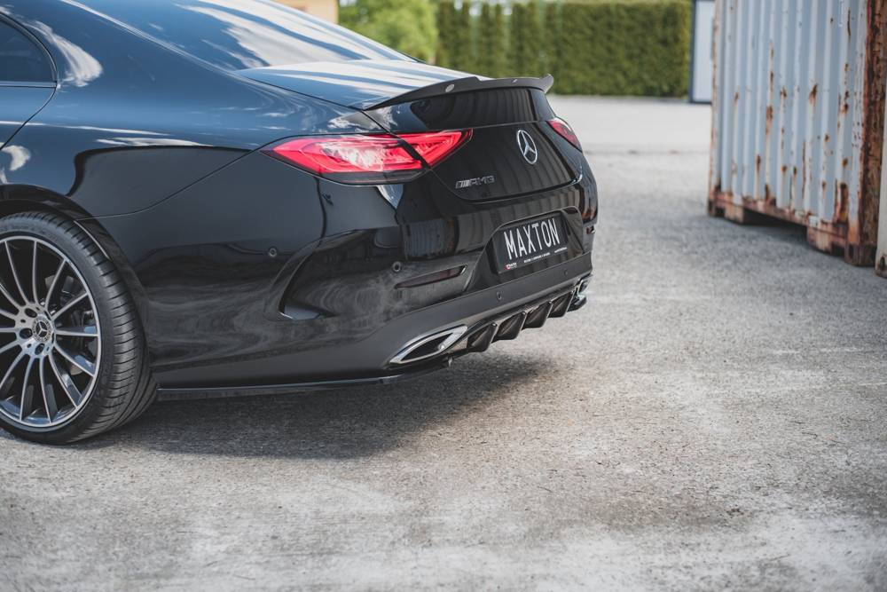 Diffuser Mercedes AMG CLS AMG Pakket C257 Maxton Glans Zwart
