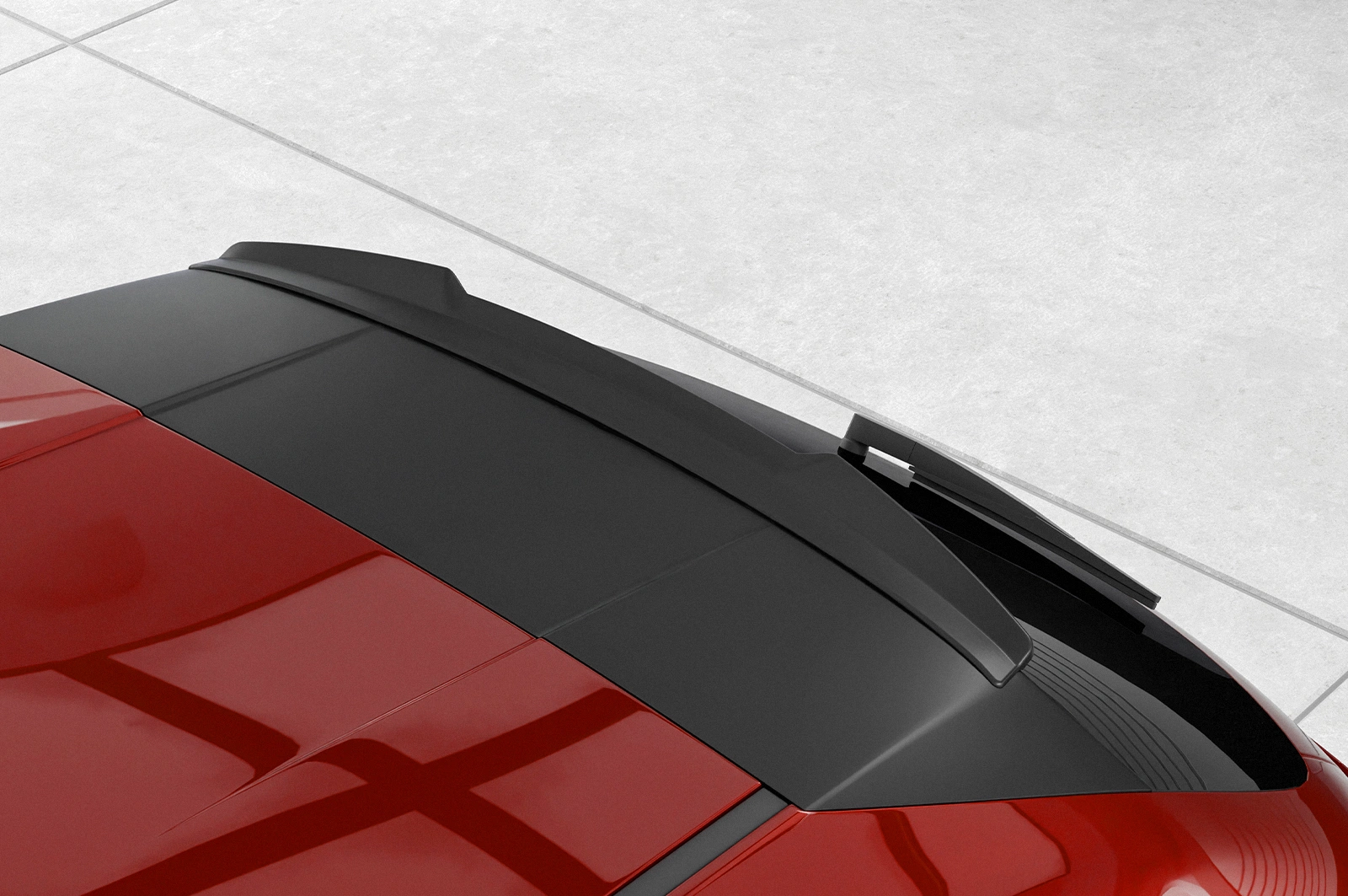 Achterspoiler Mazda 3 (Typ BP) glans zwart CSR