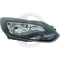 Koplamp links FOCUS 11->> ZWART