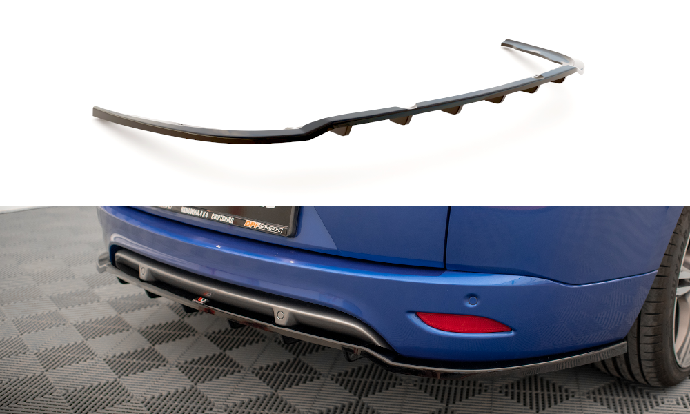 Diffuser Renault Megane GT Line Grandtour FL Maxton Glans Zwart