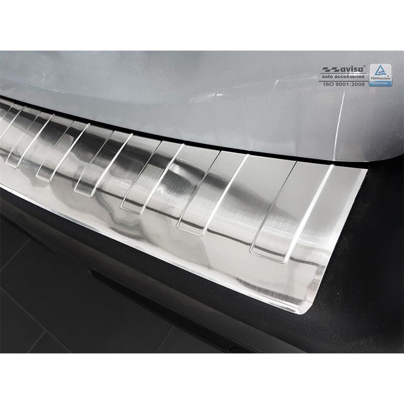 RVS Achterbumperprotector  Citroën C3 Aircross II 2017- 'Ribs'