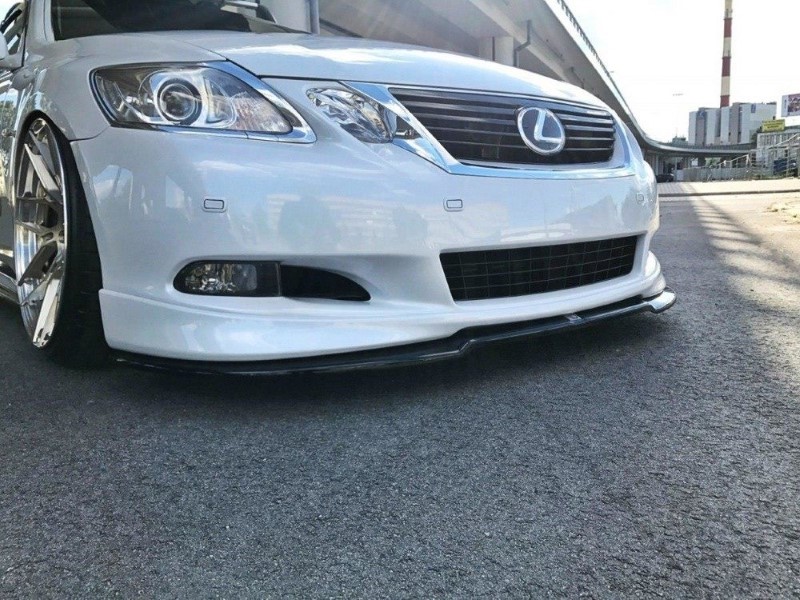 Voorspoiler Lexus GS 300 Mk3 Facelift V.2 Glanzend Zwart