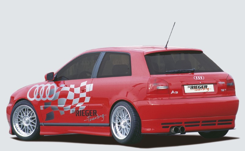 Achteraanzet Audi A4 B5 Vanaf model 99 ook avant,vlakke versie R