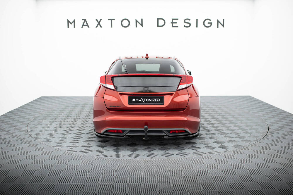 Achterzij spoilers Honda Civic Hatchback Mk9
