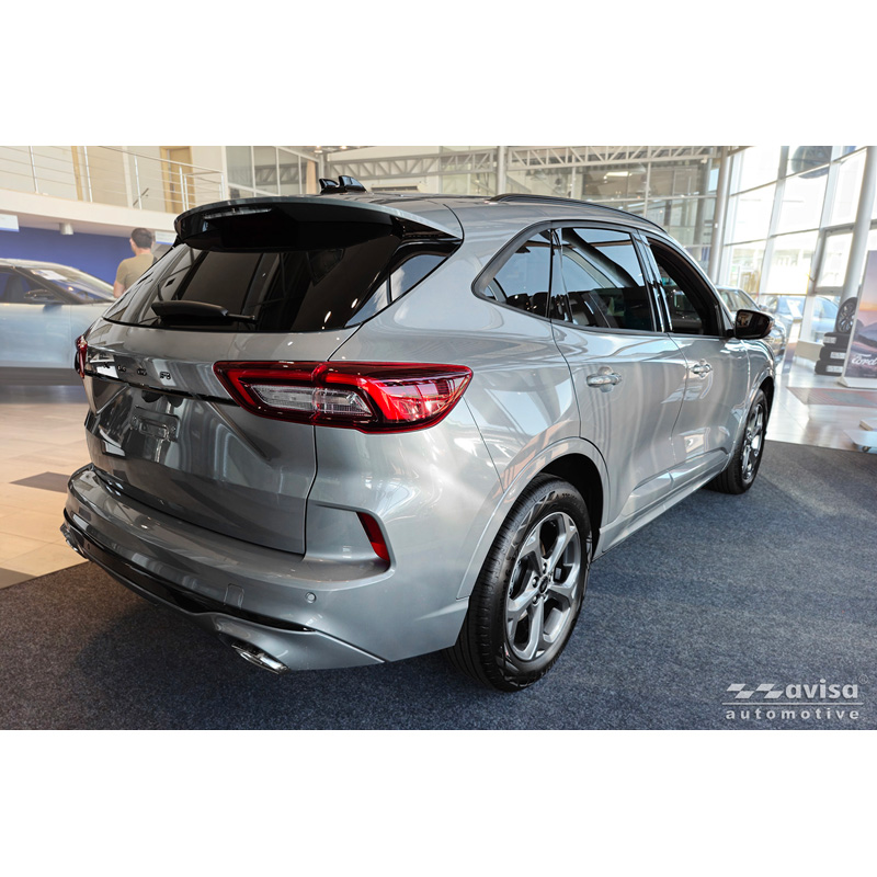 Avisa Zwart Chroom RVS Kofferbak Sierlijst  Ford Kuga III 2019-2024 & Facelift 2024-