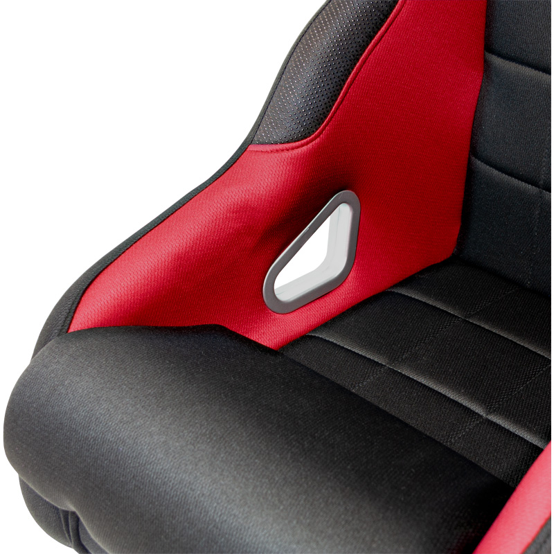 Sportstoel Type K5 Zwart/Rood